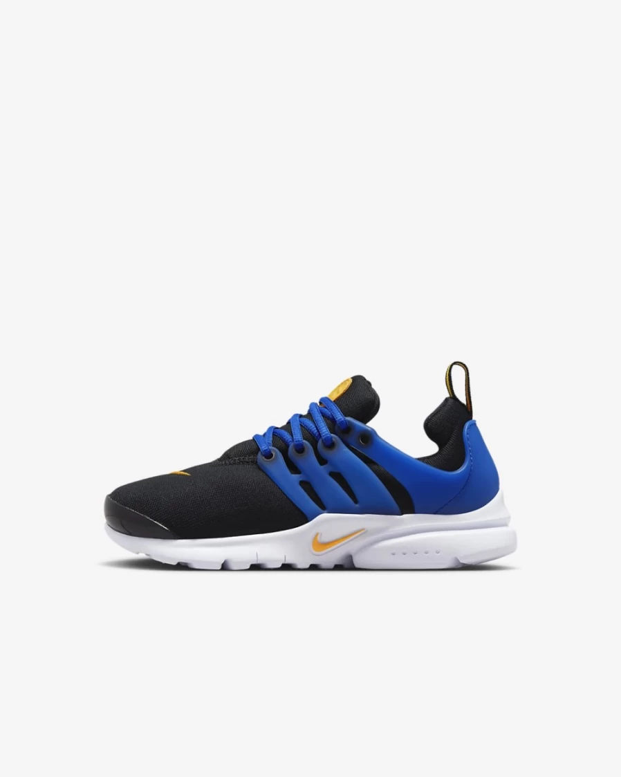 Nike Presto Little Kids' Shoes - Black/Racer Blue/Laser Orange for Boys and Girls