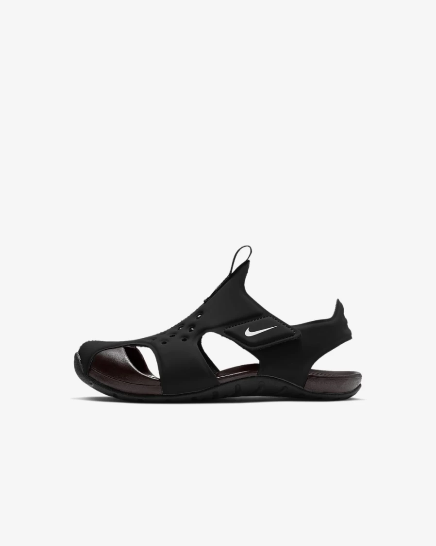 Nike Sunray Protect 2 Kids' Sandals - Black/White - Boys & Girls