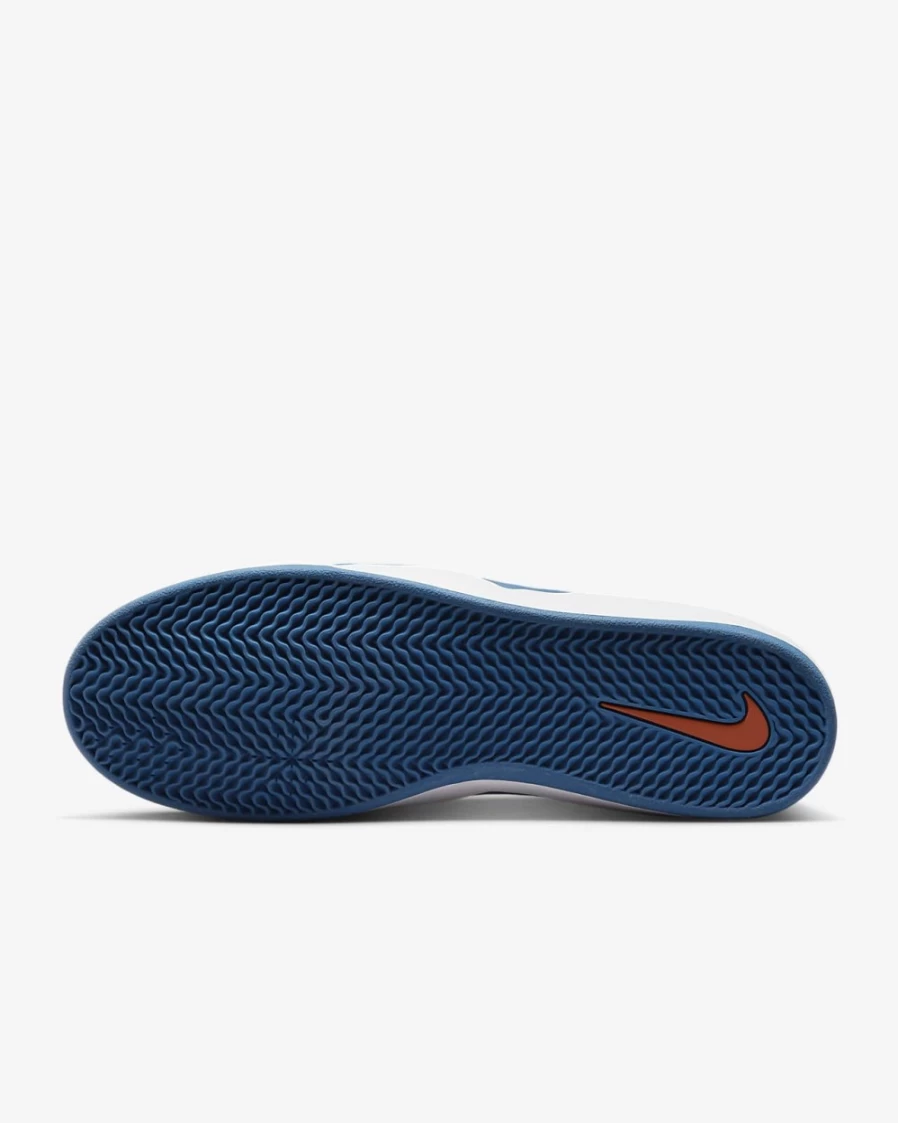 Nike SB Ishod Wair Premium Skate Shoes for Men - Orange, Black, Blue Jay Colorway