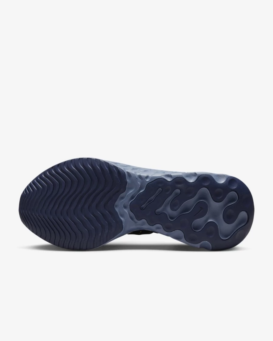 Nike React Phantom Run Flyknit 2 Men's Road Running Shoes - Black/Hyper Royal/Ashen Slate/Volt