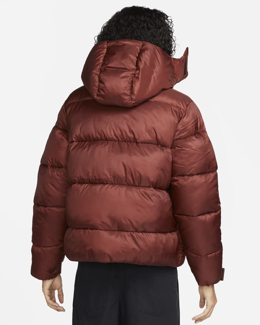 Nike Therma-FIT Insulated Puffer Jacket for Men in Oxen Brown - Lightweight Winter Coat