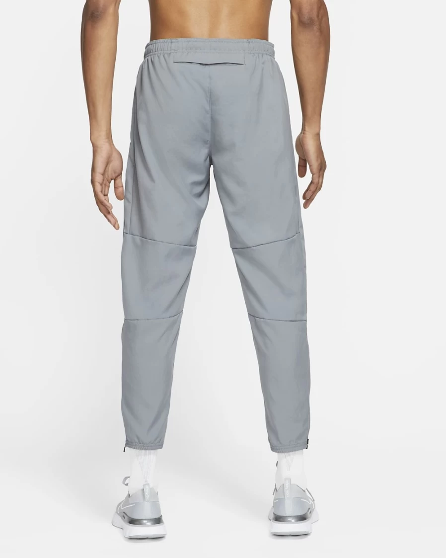 Nike Men's Dri-FIT Challenger Running Pants - Smoke Grey, Lightweight Woven Training Trousers for Jogging & Workouts