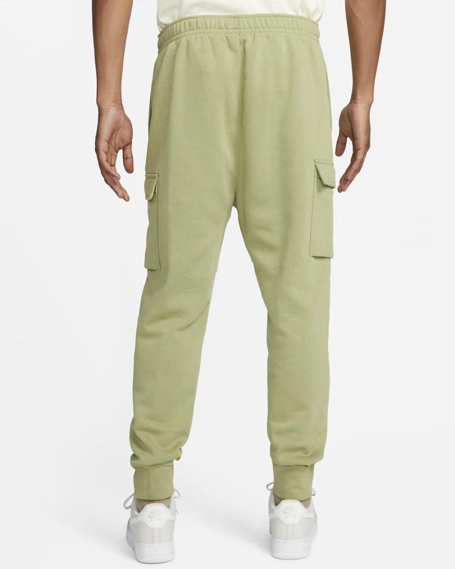 Nike Club Fleece Men's Cargo Pants - Alligator/White, Comfortable & Stylish Sportswear for Men