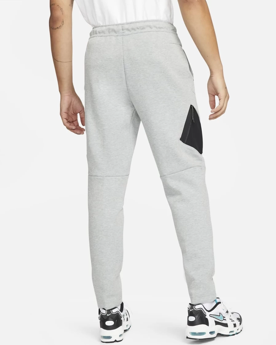 Nike Men's Tech Fleece Utility Pants - Dark Grey Heather/Black, Comfortable Sportswear Joggers