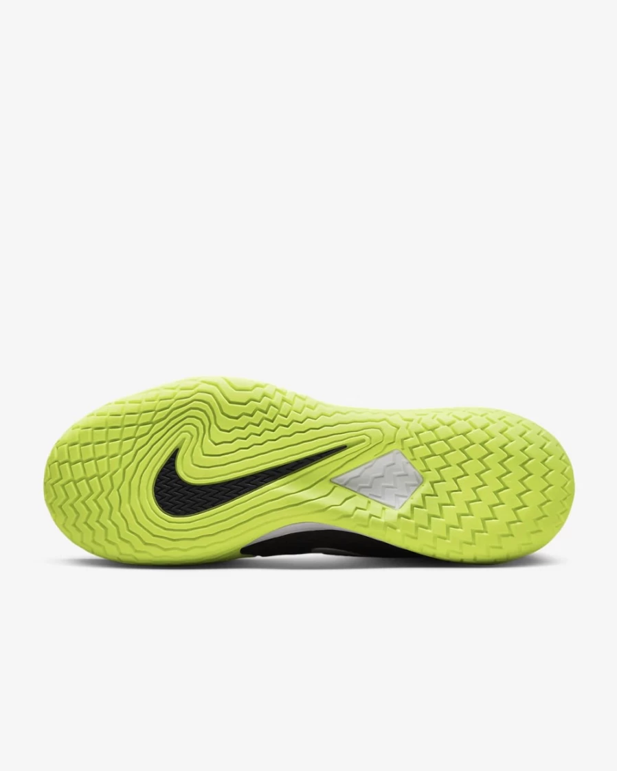 NikeCourt Zoom Vapor Cage 4 Rafa Men's Tennis Shoes Off Noir/Volt/White Hard Court