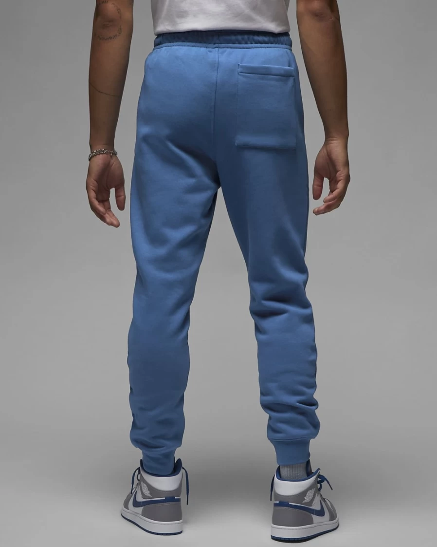 Nike Jordan Brooklyn Fleece Men's Pants - True Blue/White, Comfortable Athletic Joggers for Men