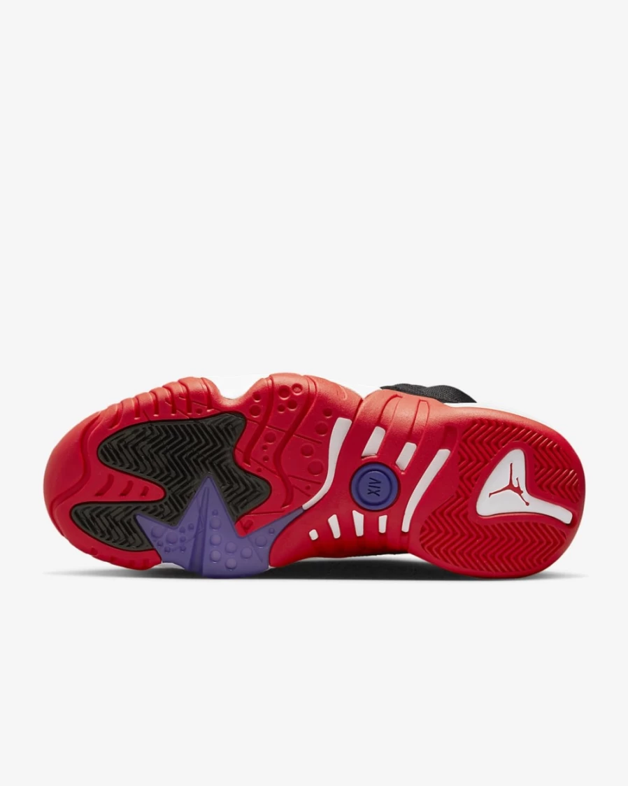 Nike Jumpman Two Trey Men's Basketball Shoes - Black/Dark Concord/White/True Red