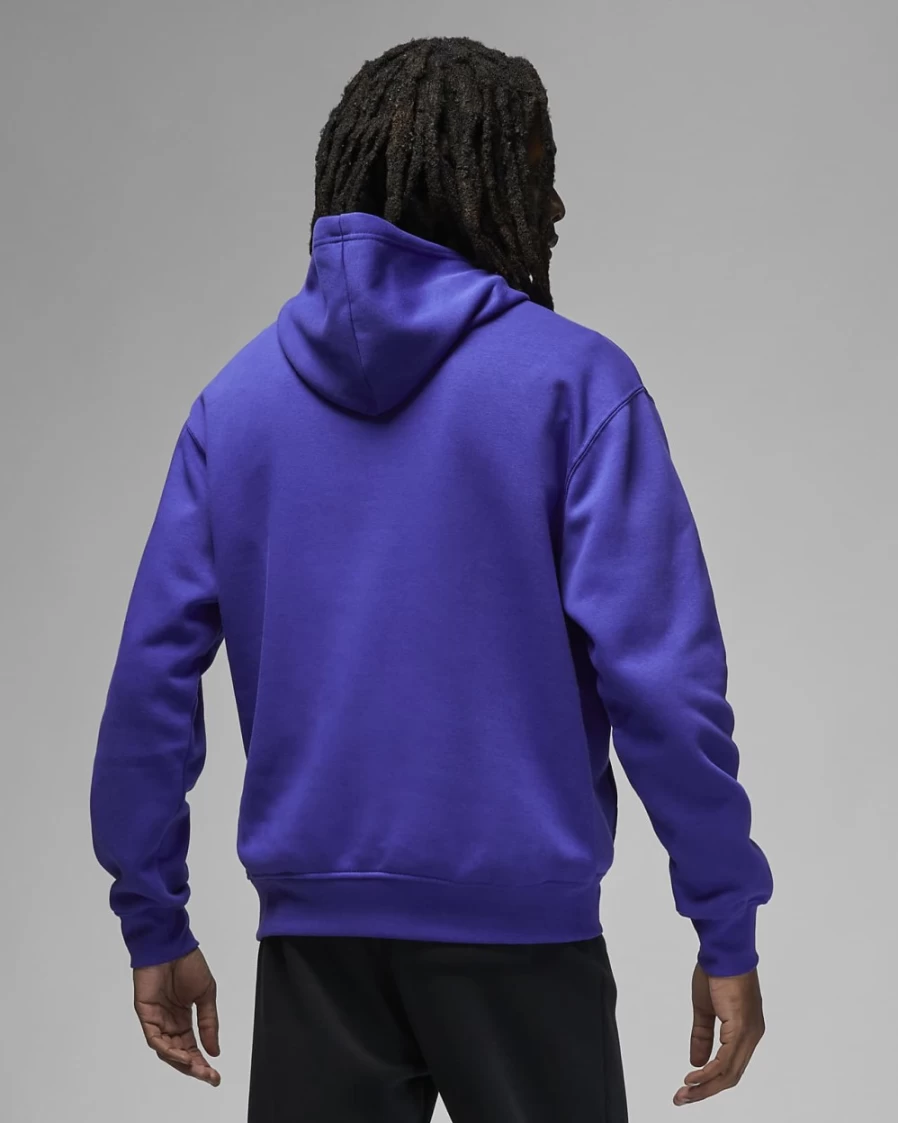 Nike Jordan Brooklyn Fleece Men's Light Concord/White Pullover Hoodie