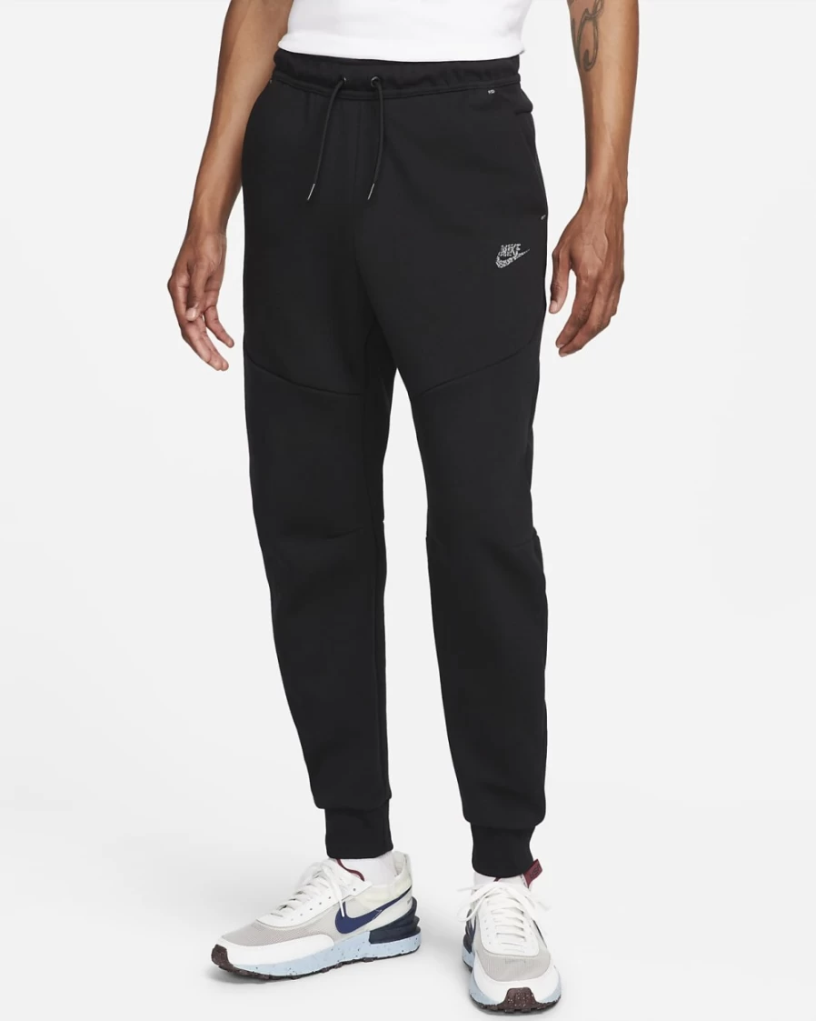 Nike Men's Tech Fleece Joggers - Black/Heather Sportswear Pants