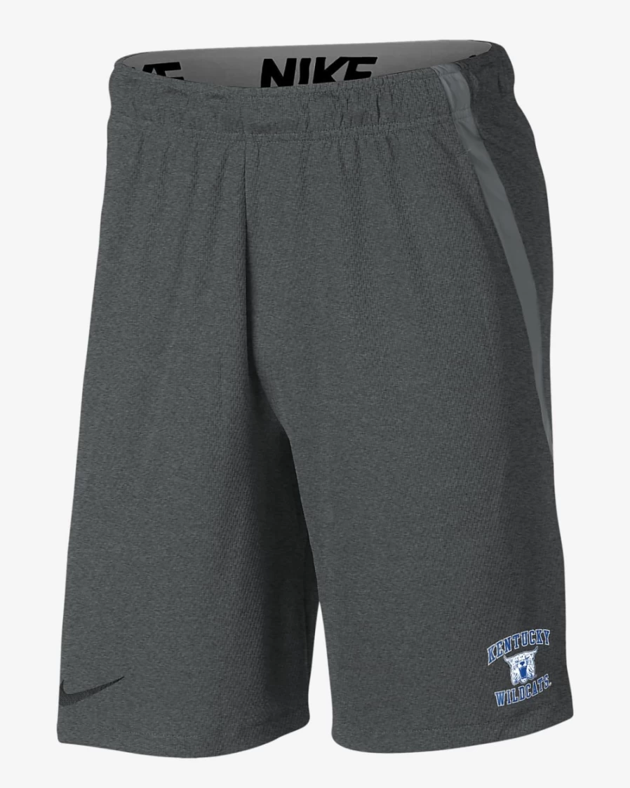Nike Men's Kentucky Wildcats Dark Grey Heather Basketball Shorts