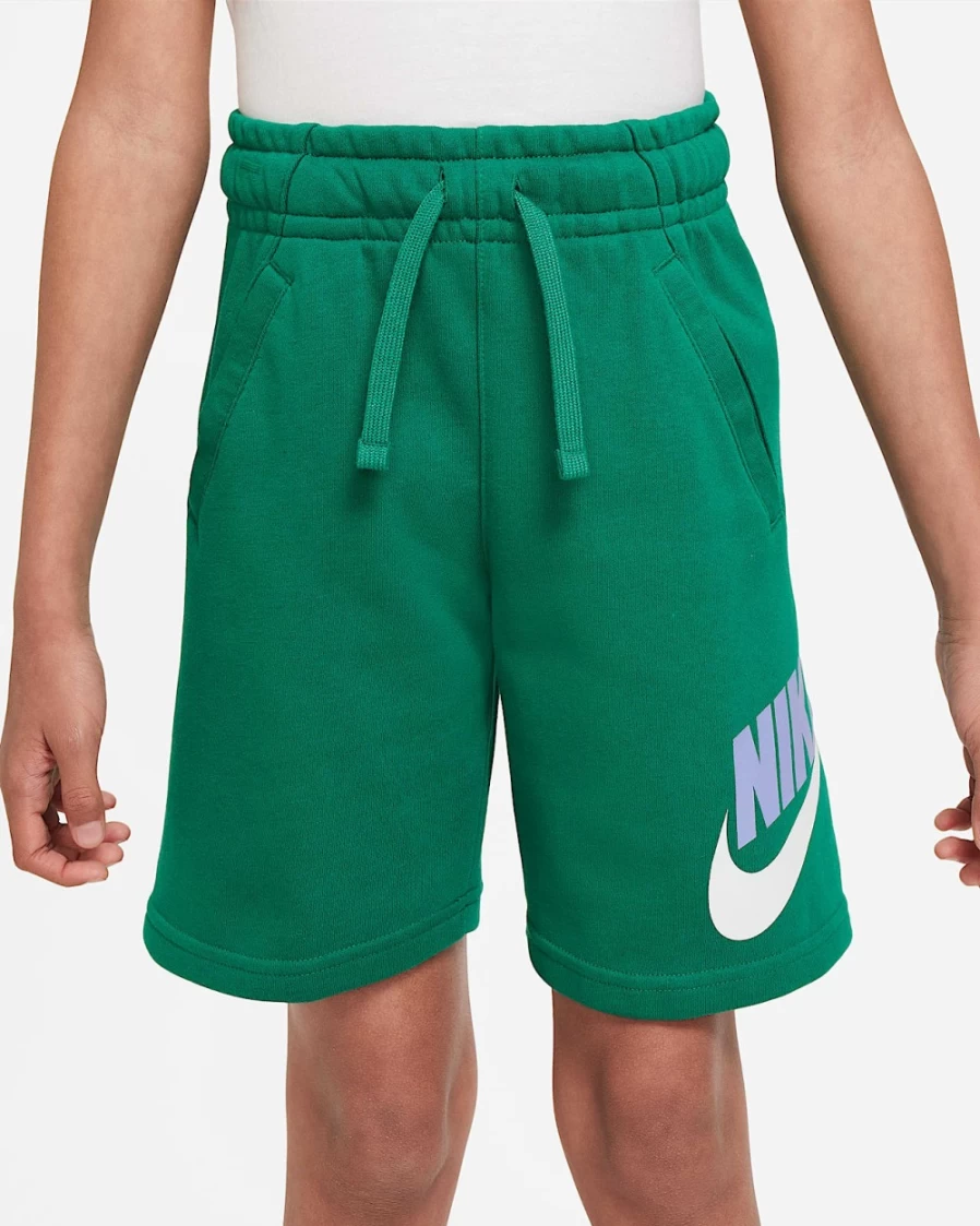 Nike Sportswear Club Fleece Boys & Girls Shorts in Malachite Green