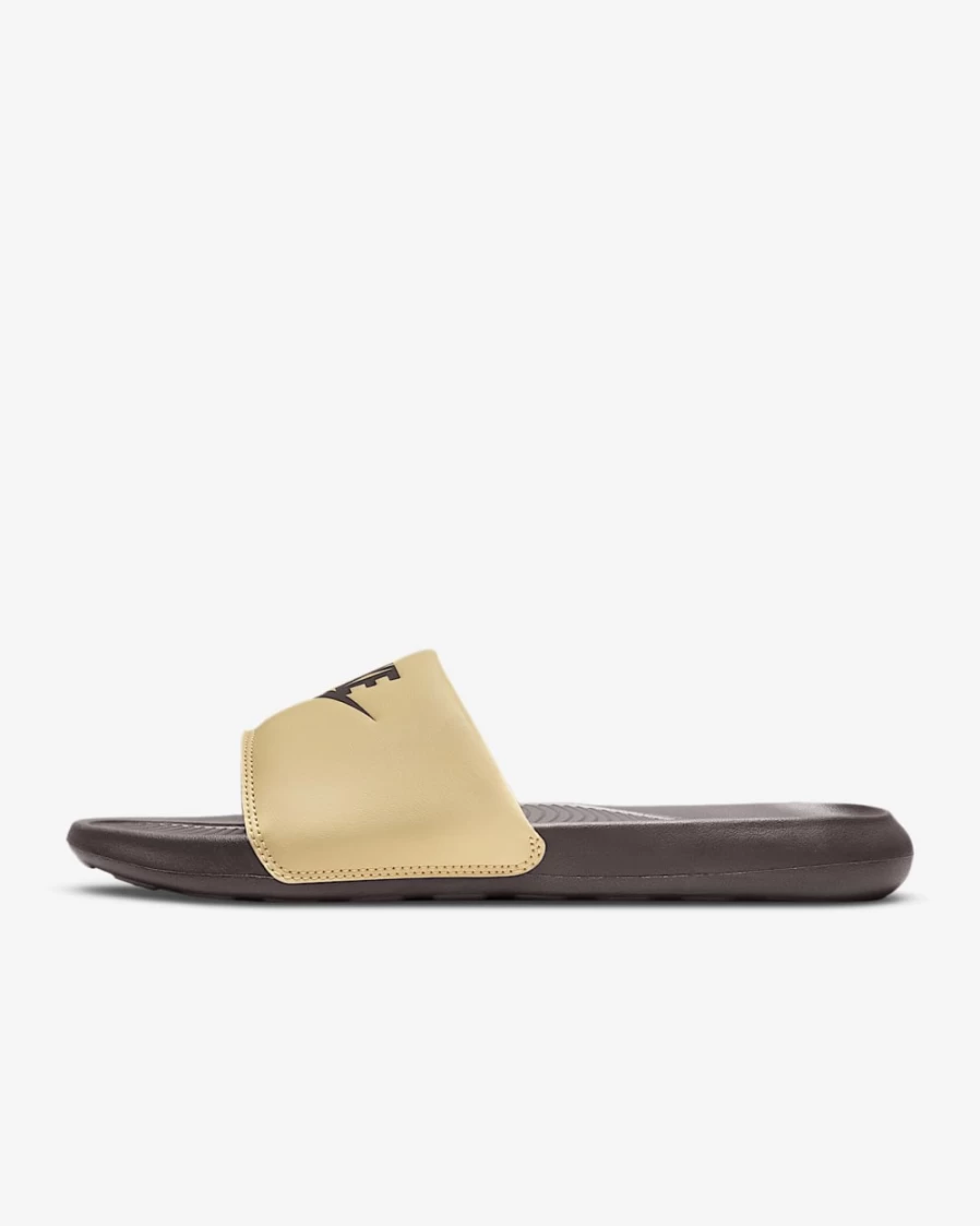 Nike Victori One Men's Slides - Wheat Grass/Baroque Brown - Comfortable Athletic Sandals for Men
