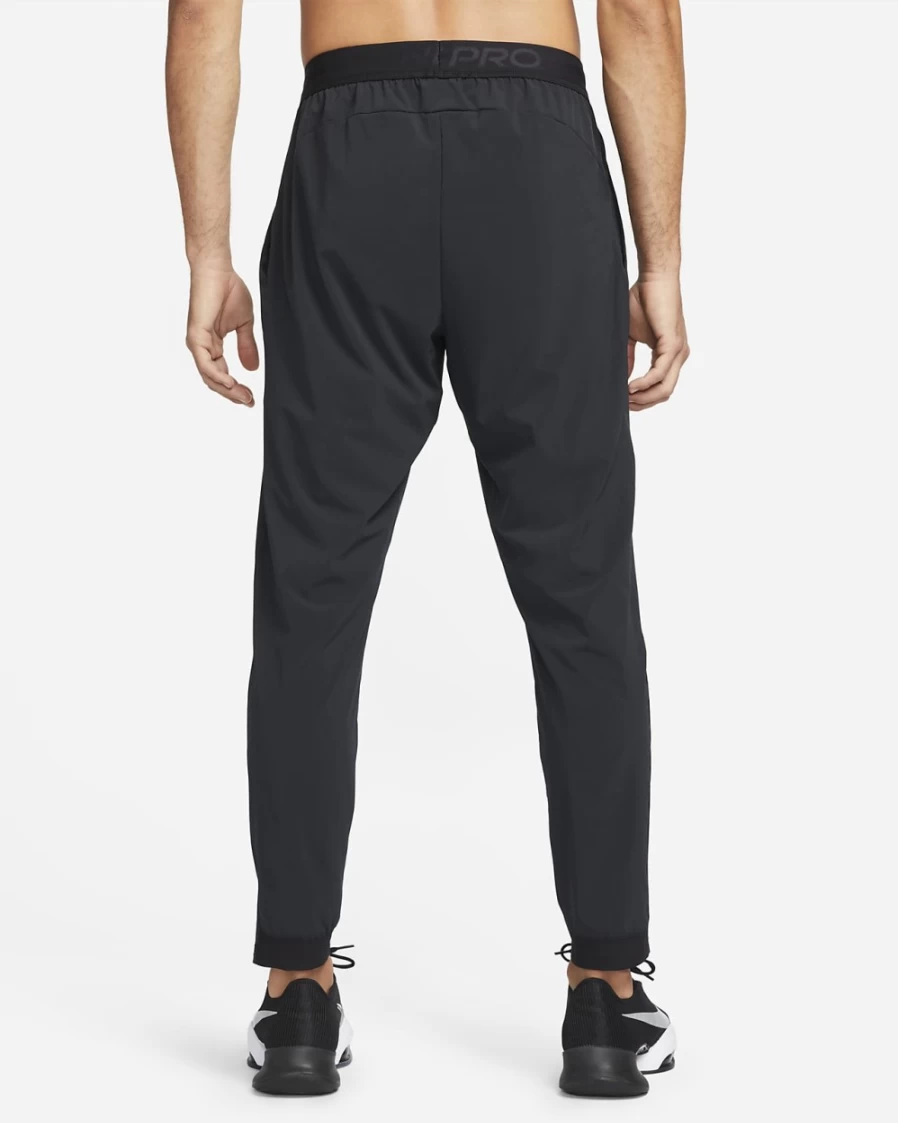 Nike Pro Dri-FIT Vent Max Men's Training Pants - Black/White, Moisture-Wicking & Breathable Workout Pants for Men