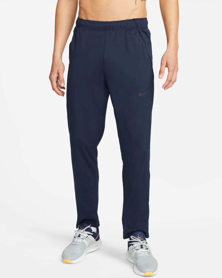 Nike Dri-FIT Epic Men's Training Pants - Obsidian/Game Royal/Black - Breathable Knit Workout Trousers