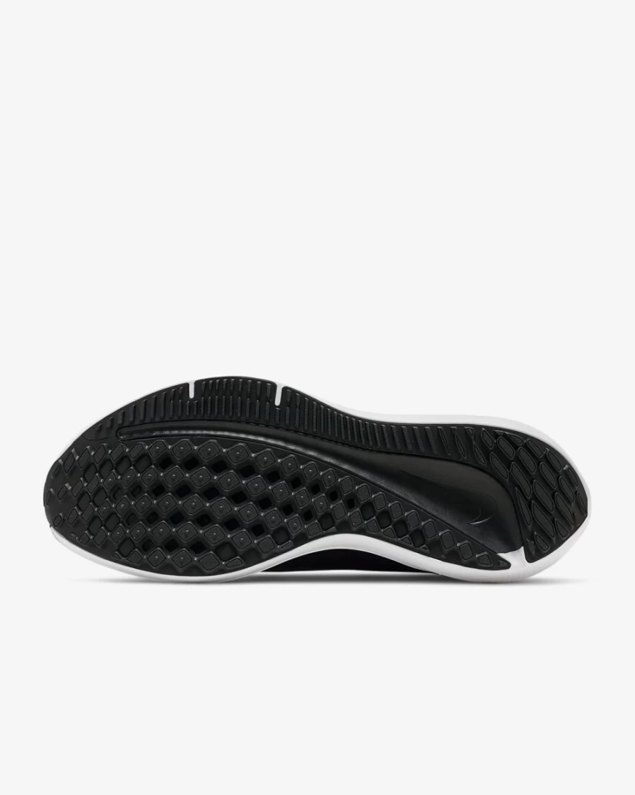 Nike Winflo 9 Men's Road Running Shoes - Black/Dark Smoke Grey/White