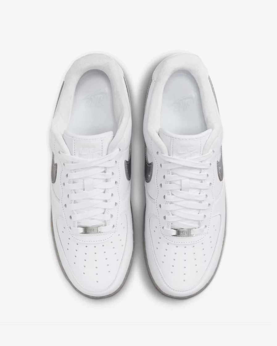 Nike Air Force 1 '07 Premium Men's Shoes - White/Hyper Pink/Metallic Silver