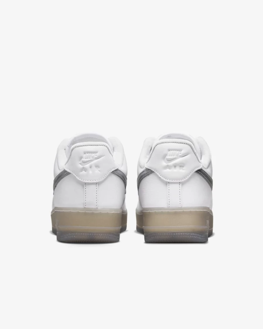 Nike Air Force 1 '07 Premium Men's Shoes - White/Hyper Pink/Metallic Silver