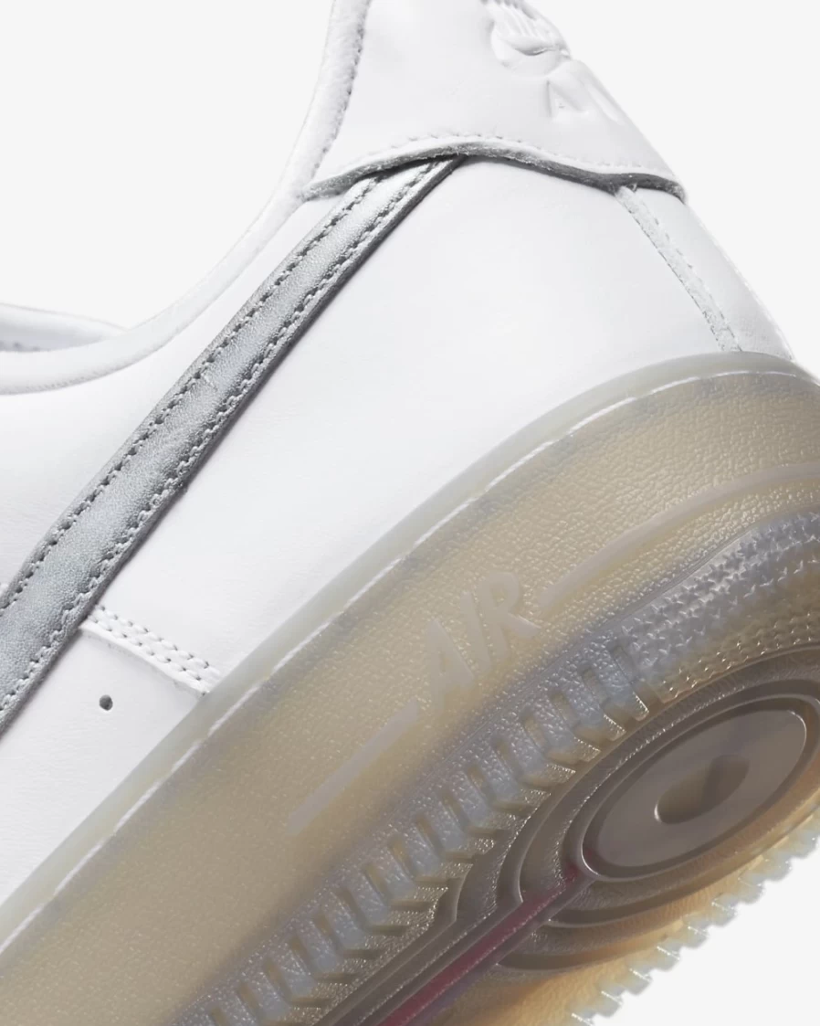 Nike Air Force 1 '07 Premium Men's Shoes - White/Hyper Pink/Metallic Silver