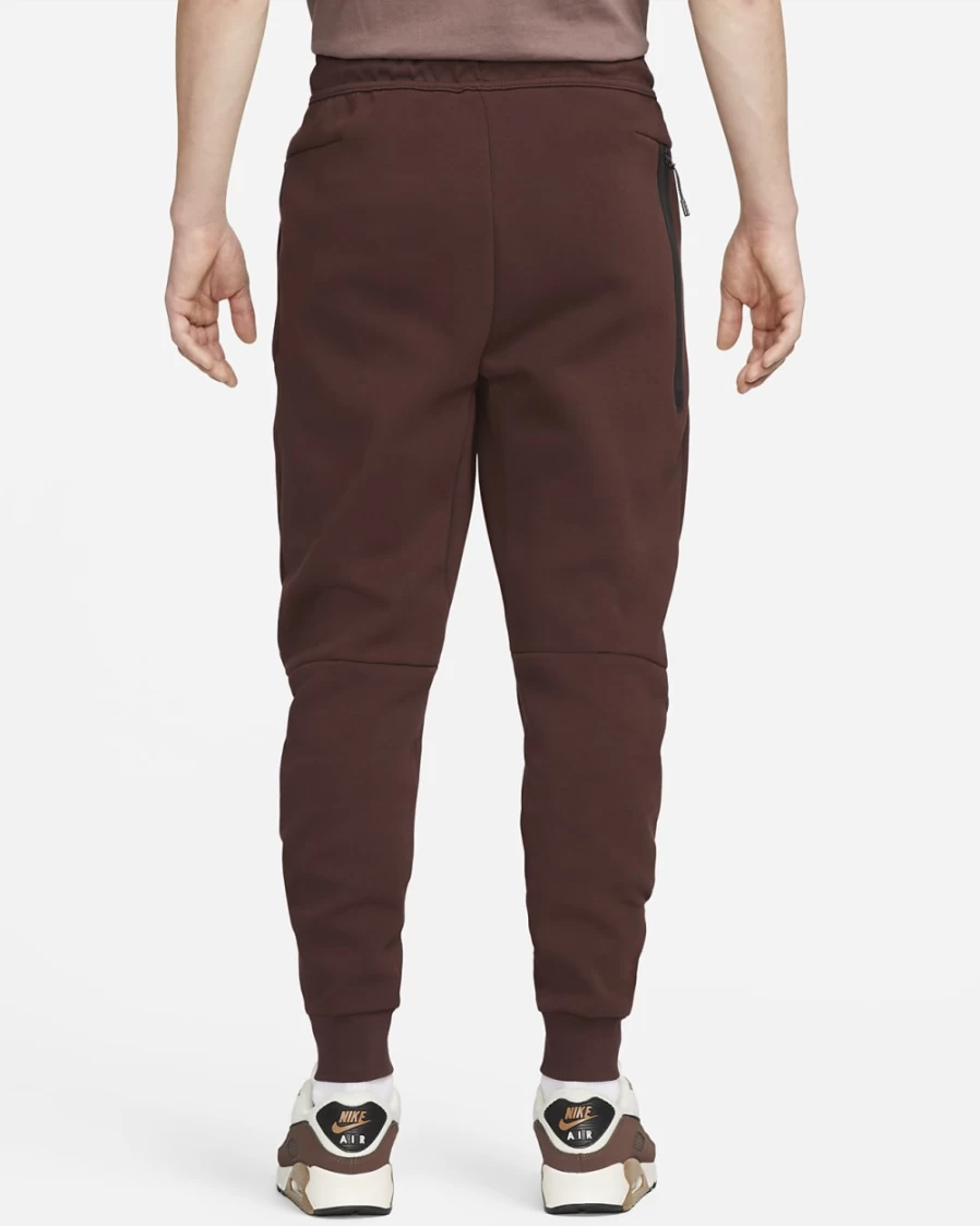 Nike Men's Tech Fleece Joggers in Earth/Black - Comfortable Sportswear Pants