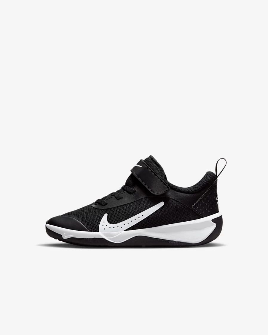 Nike Omni Multi-Court Kids' Sneakers - Black/White - Unisex Boys & Girls Athletic Shoes