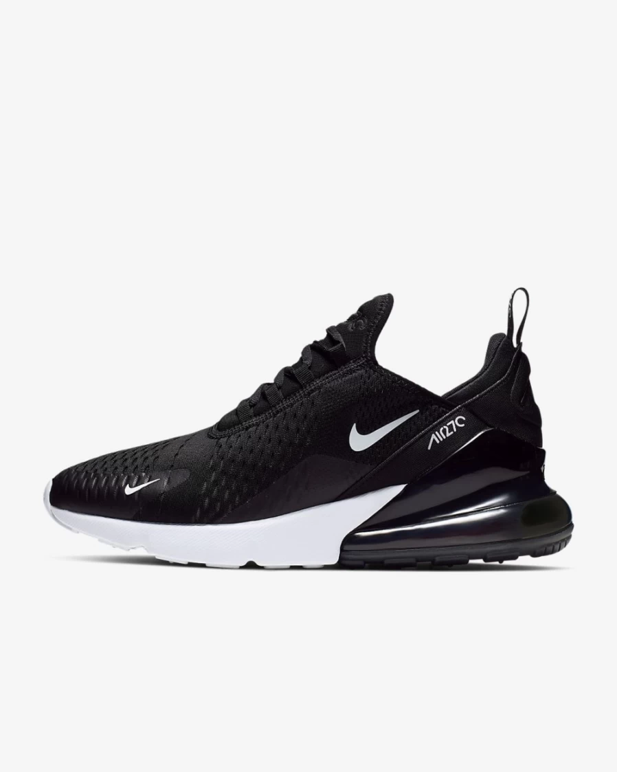 Nike Air Max 270 Men's Shoes - Black/White/Solar Red/Anthracite | Men's Running Sneakers