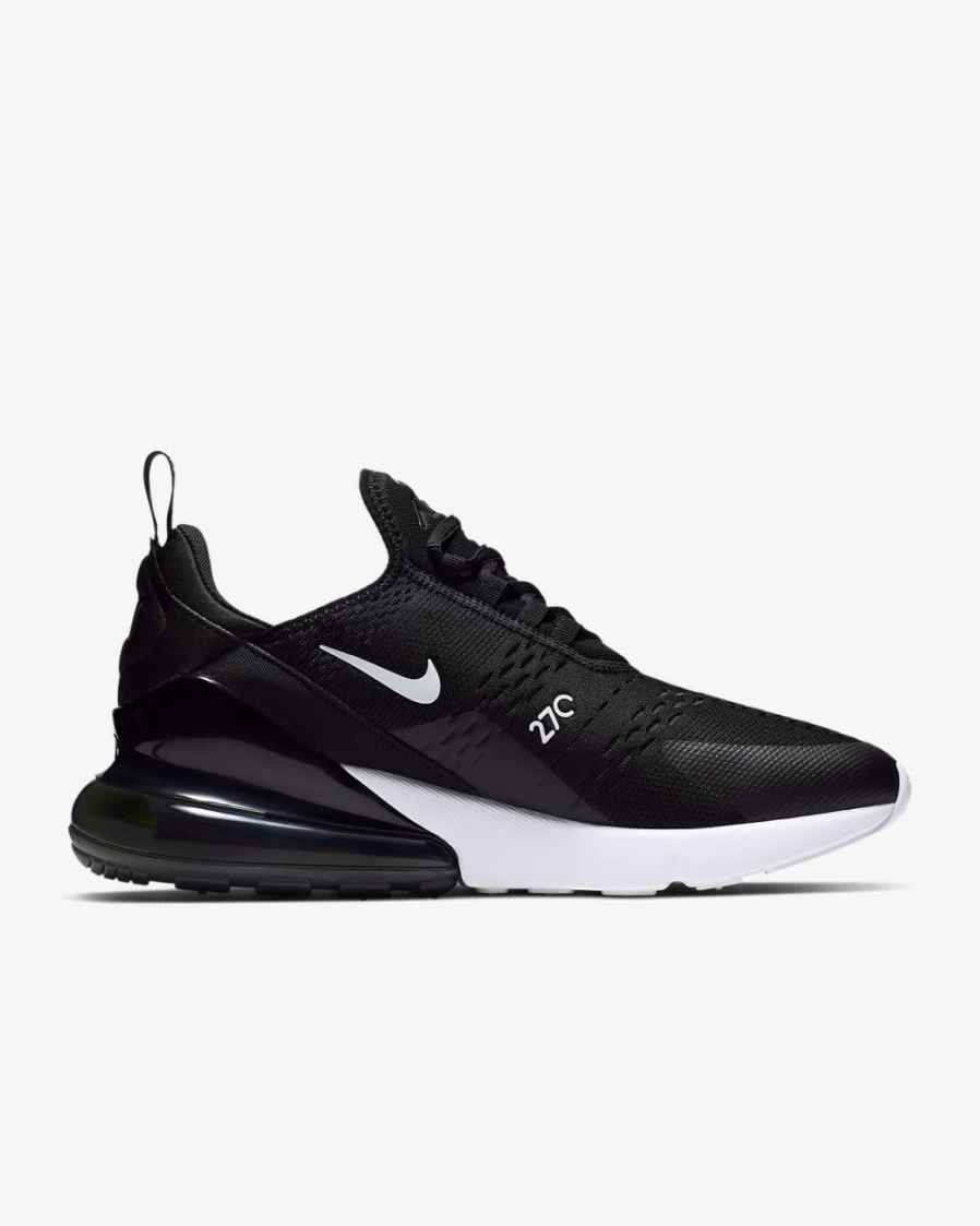 Nike Air Max 270 Men's Shoes - Black/White/Solar Red/Anthracite | Men's Running Sneakers