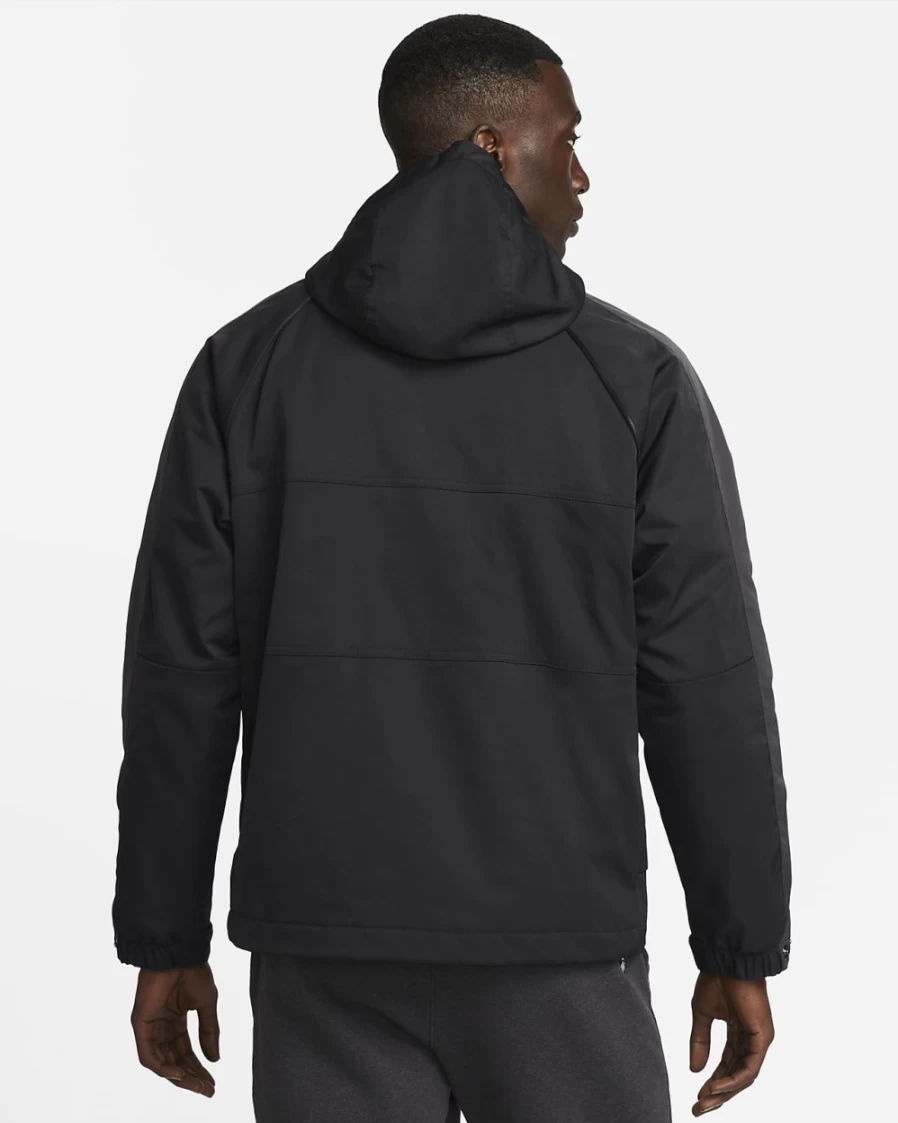 Nike LeBron James Men's Black & White Premium Utility Basketball Jacket