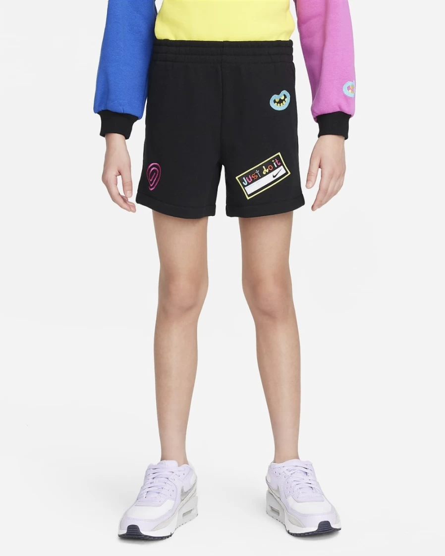Nike I.A.I.R. Fleece Shorts for Boys and Girls - Black Athletic Comfort Shorts