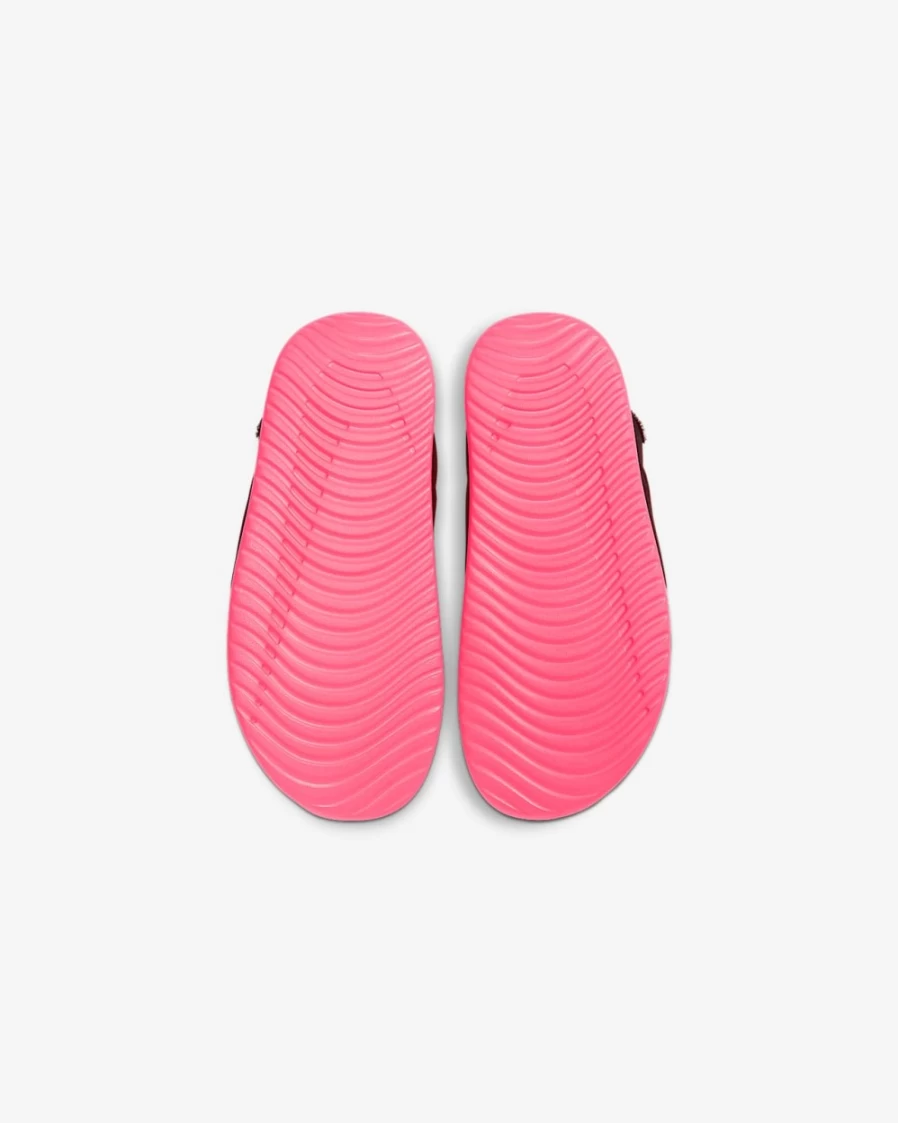 Nike Sunray Adjust 5 V2 Baby Toddler Sandals for Boys & Girls - Black/Racer Pink
