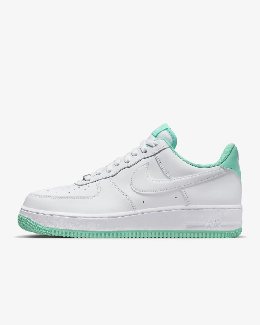Nike Air Force 1 '07 Men's Shoes - White/Light Menta/White