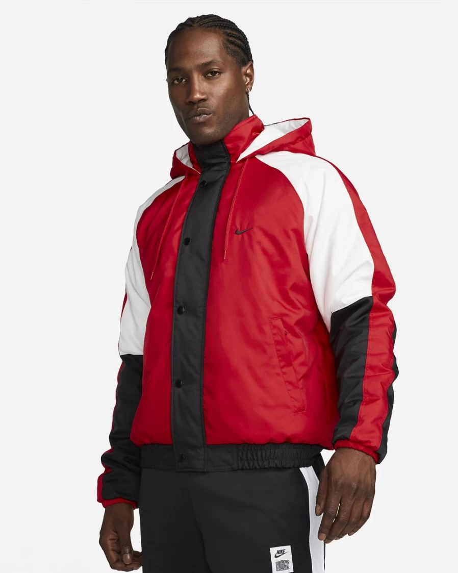 Nike DNA Men's Basketball Jacket - University Red/Summit White/Black - Official Nike Basketball Apparel for Men