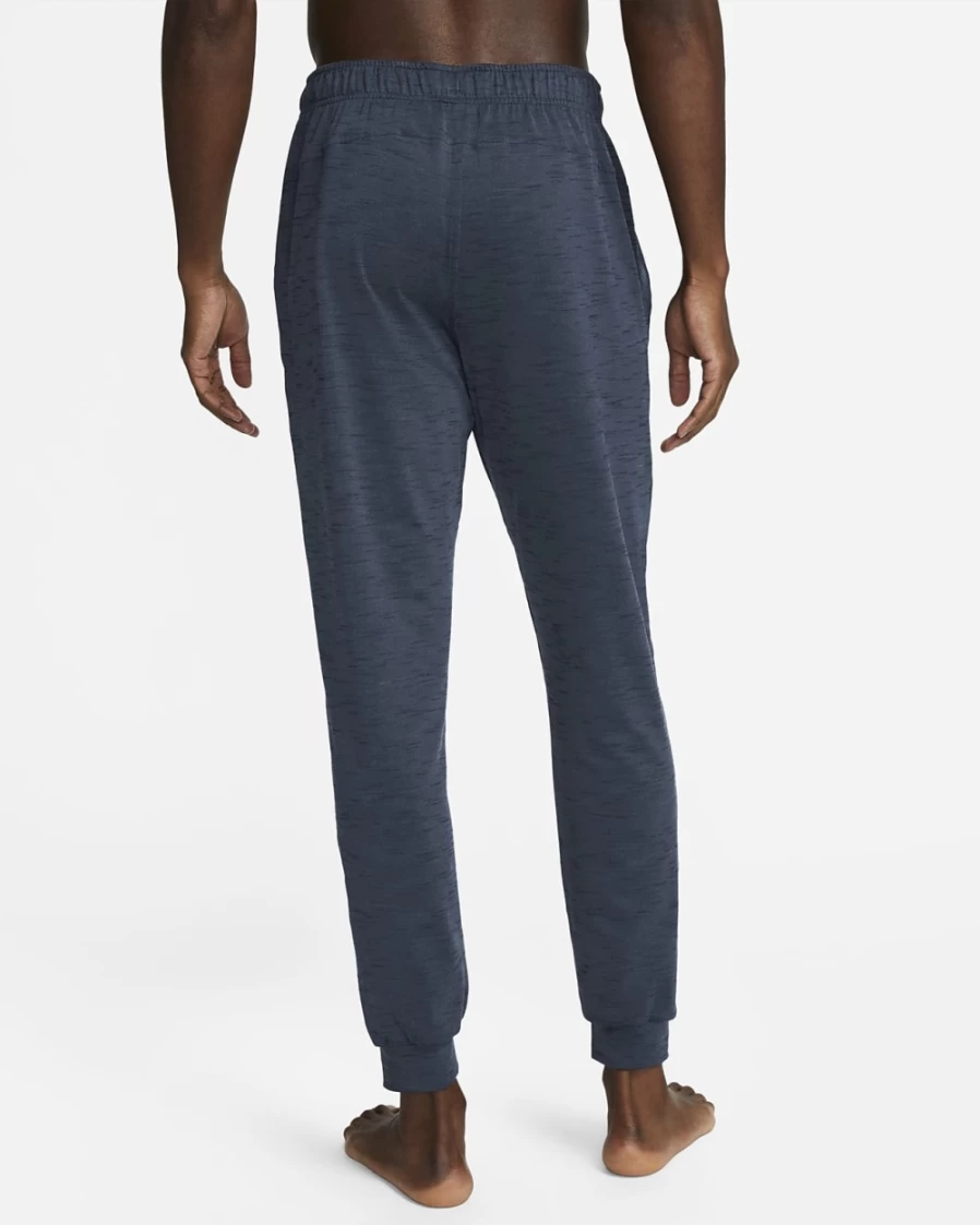 Nike Dri-FIT Yoga Pants for Men - Diffused Blue/Obsidian, Breathable & Comfortable Workout Trousers