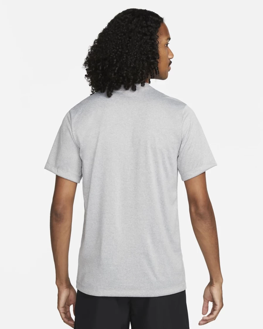 Nike Dri-FIT Legend Men's Training T-Shirt - Moisture-Wicking Workout Top in Tumbled Grey, Flat Silver, Heather, Black