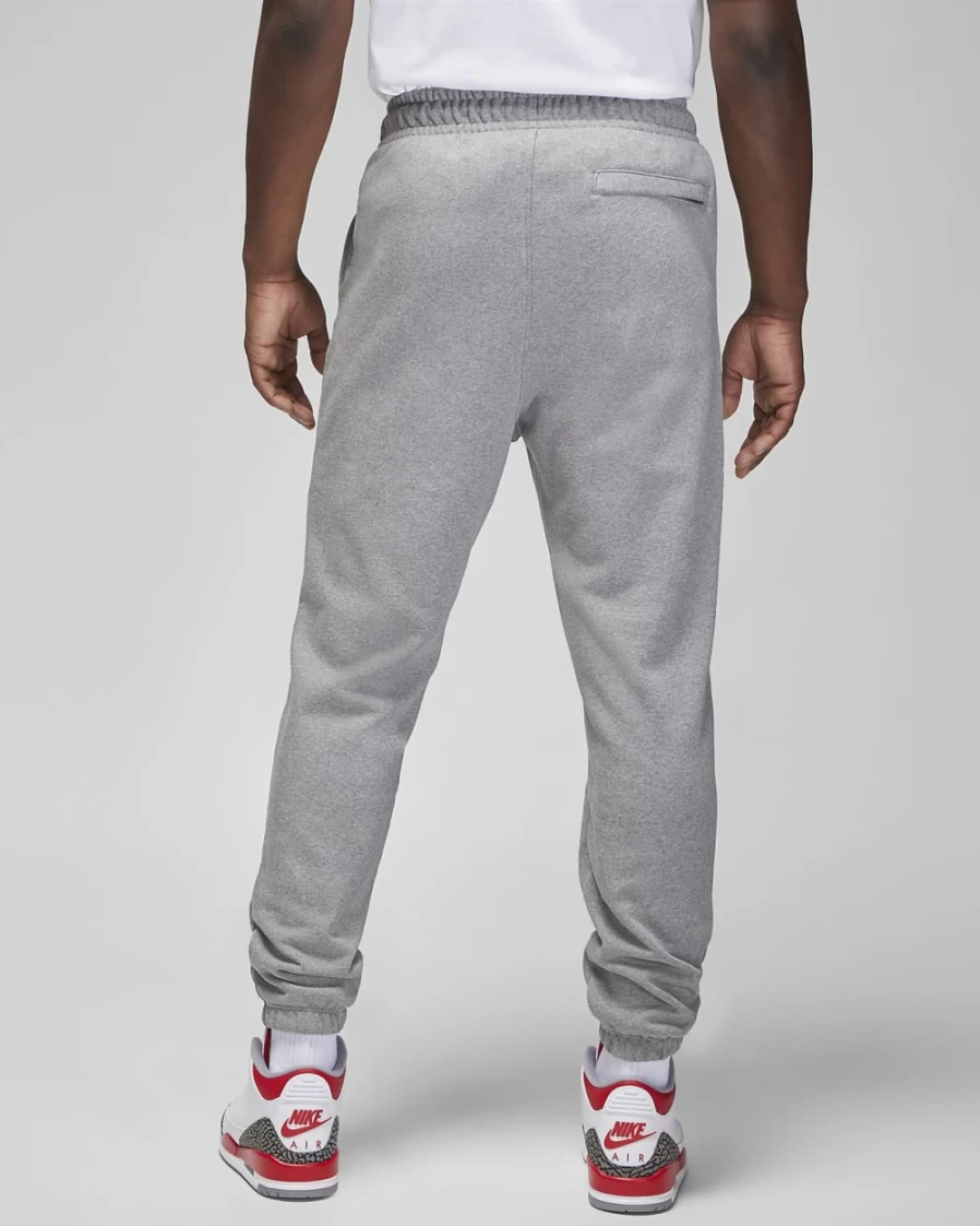 Nike Jordan Flight Fleece Men's Pants - Carbon Heather/Sail