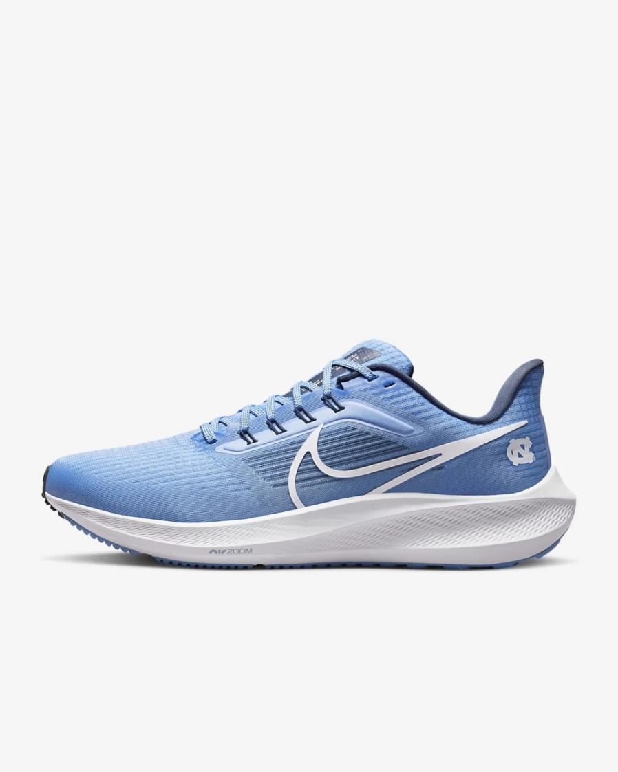 Nike Pegasus 39 Men's Road Running Shoes - Valor Blue/College Navy/White (UNC)