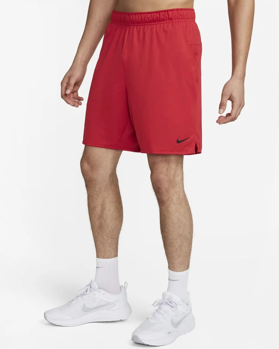 Nike Dri-FIT Totality Men's 7" Unlined Knit Shorts in University Red/Black