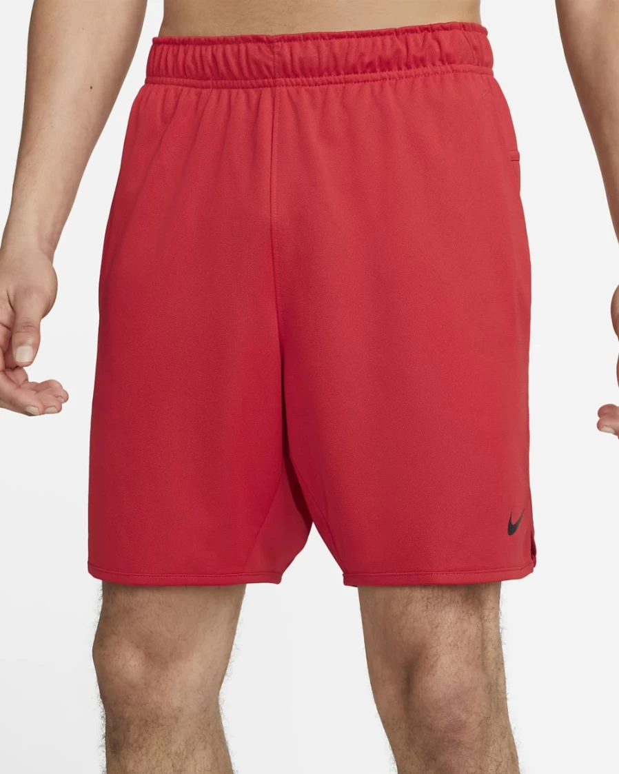 Nike Dri-FIT Totality Men's 7" Unlined Knit Shorts in University Red/Black