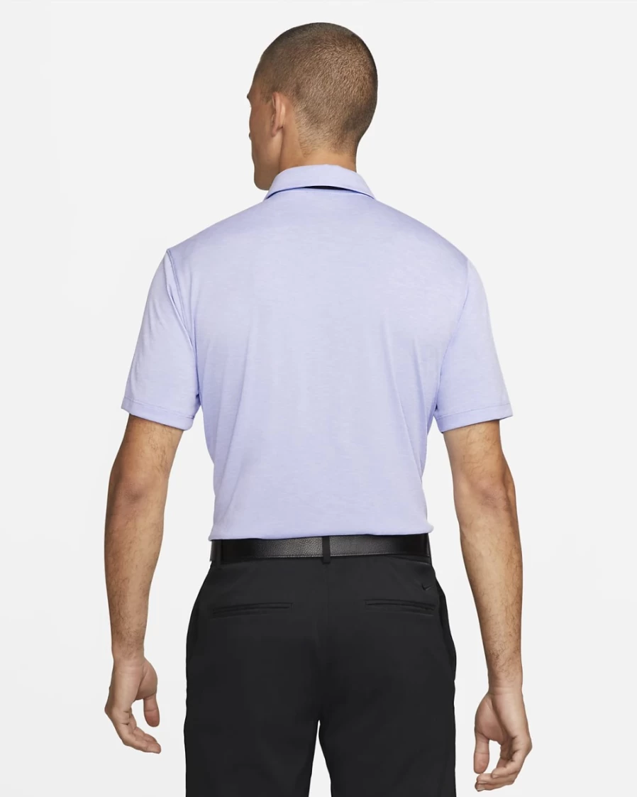 Nike Dri-FIT ADV Vapor Men's Golf Polo Shirt - Moisture-Wicking, Breathable, Purple Pulse/Barely Grape/Black