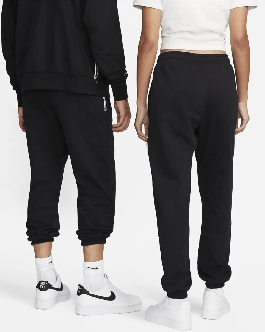 Nike Dri-FIT Standard Issue Men's Basketball Pants - Black/Pale Ivory, Breathable & Lightweight Training Pants for Men
