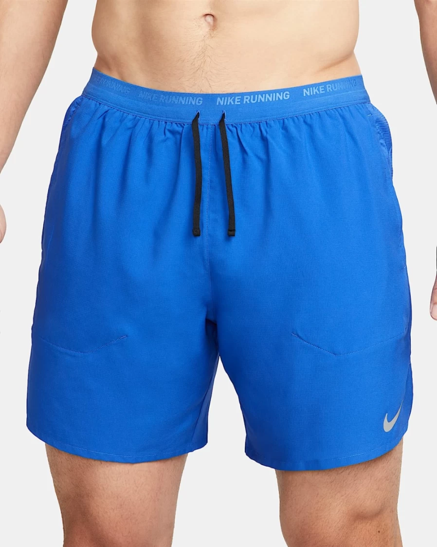 Nike Dri-FIT Stride Men's 7" Brief-Lined Running Shorts in Game Royal/Black - Lightweight Quick-Dry Workout Shorts for Men