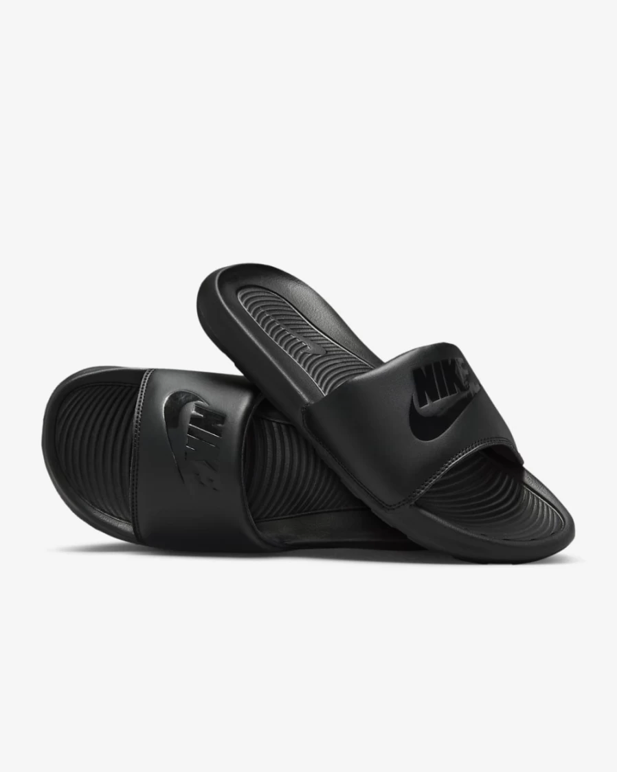 Nike Victori One Men's Slides - Black | Comfortable Athletic Sandals for Men