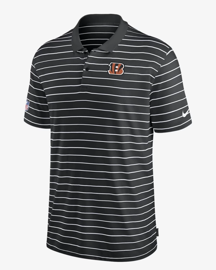 Nike Dri-FIT Lockup Victory NFL Cincinnati Bengals Men's Polo Shirt - Black