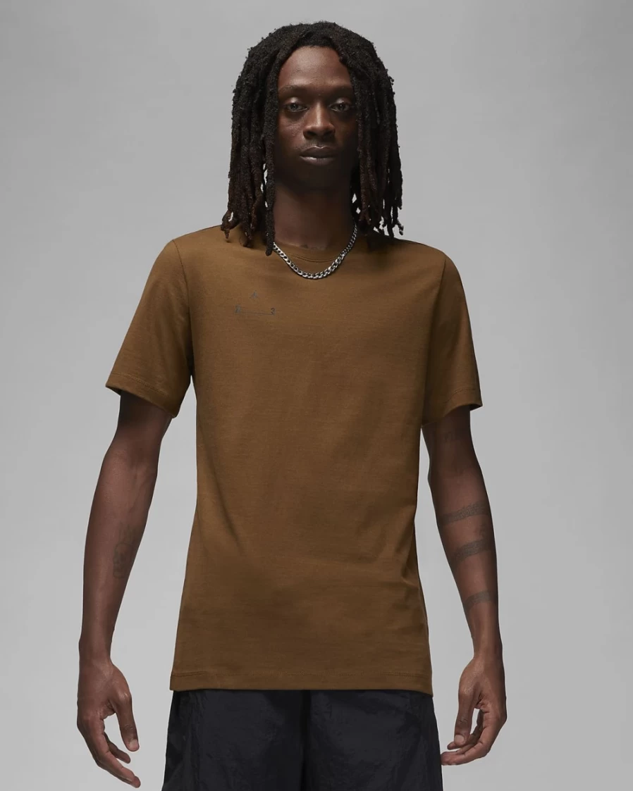Nike Jordan 23 Engineered Men's T-Shirt - Light Olive/Black/Black Athletic Tee