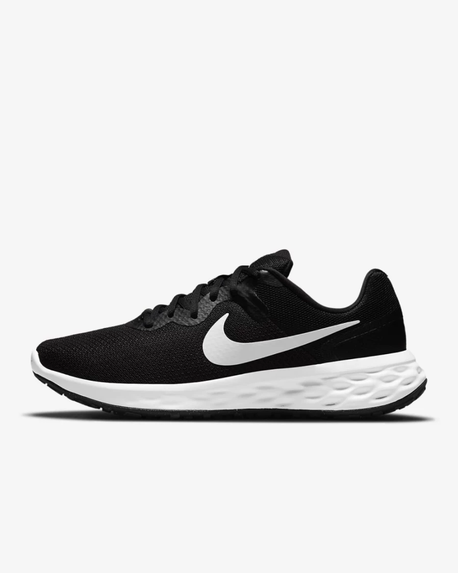 Nike Revolution 6 Next Nature Men's Road Running Shoes - Black/Iron Grey/White for Men
