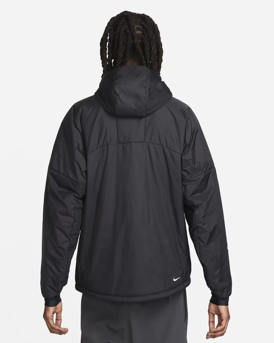 Nike ACG Therma-FIT ADV Men's Full-Zip Jacket - Black, Light Orewood Brown, Summit White