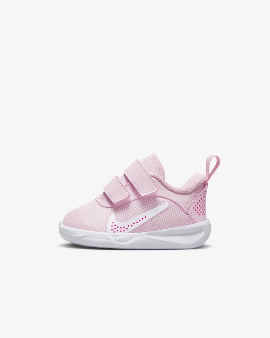 Nike Omni Multi-Court Baby Toddler Shoes for Boys & Girls - Pink Foam/Hyper Pink/Medium Soft Pink/White