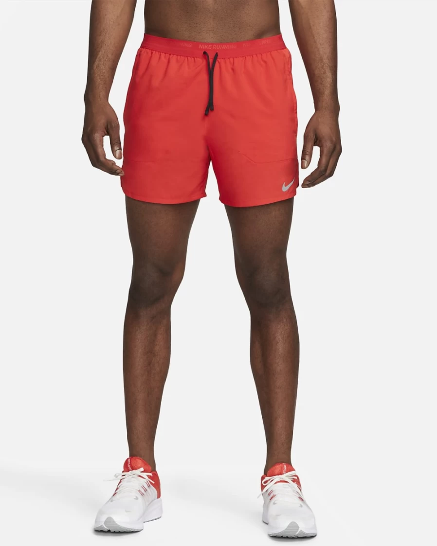 Nike Dri-FIT Stride Men's 5" Running Shorts with Liner - University Red/Black