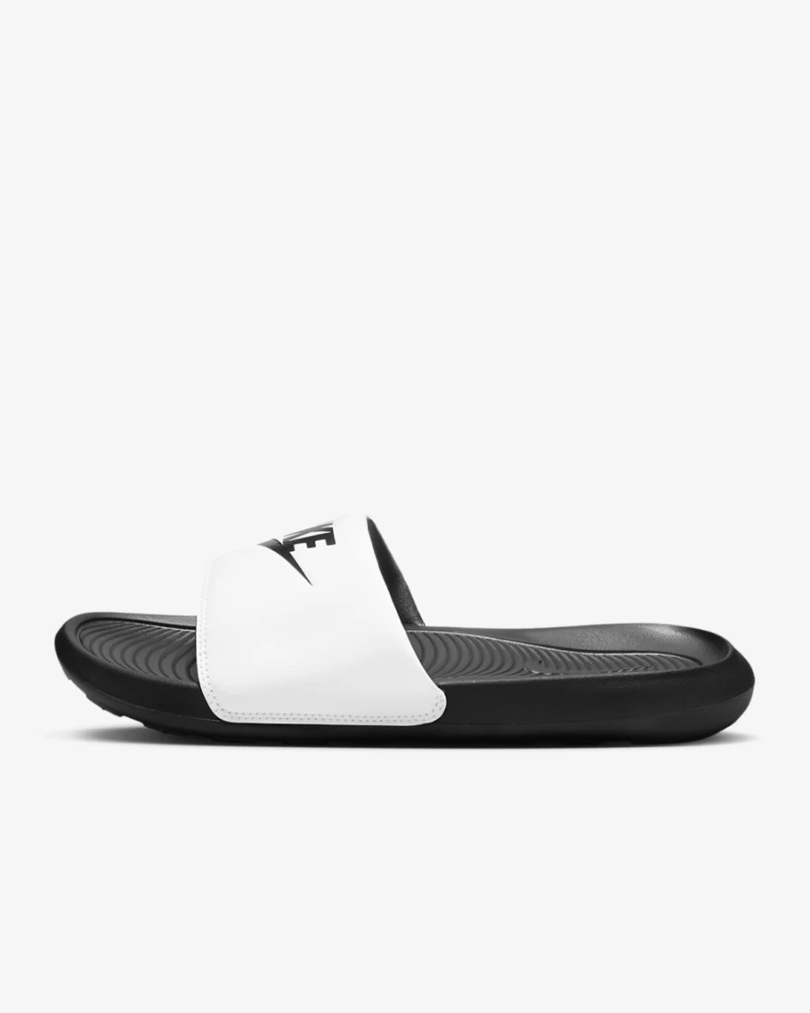 Nike Victori One Men's Slides - Black/White/Black Athletic Sandals for Men