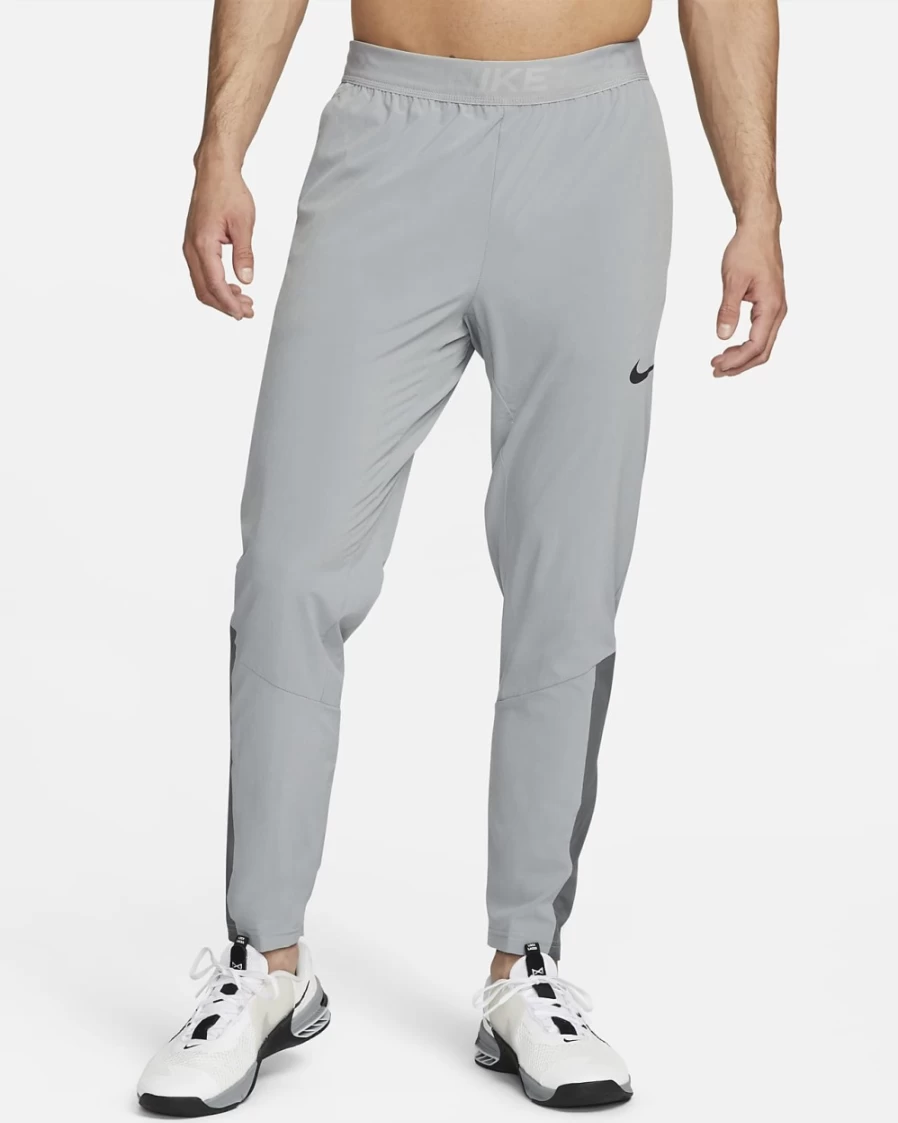 Nike Pro Dri-FIT Vent Max Men's Training Pants - Particle Grey/Iron Grey/Black