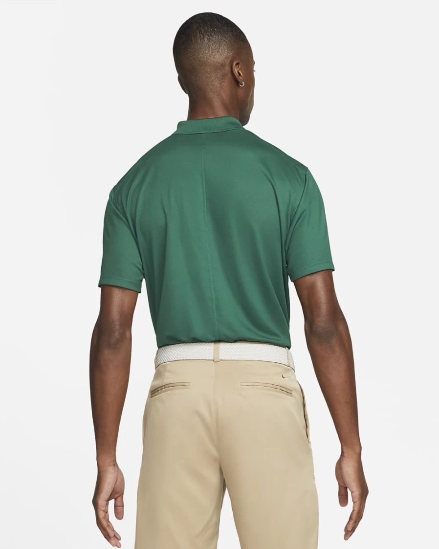 Nike Dri-FIT Victory Men's Golf Polo Shirt - Gorge Green & White, Moisture-Wicking, Breathable Fabric